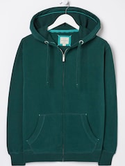FatFace Green Amy Zip Up Hoodie - Image 5 of 5