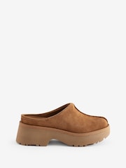 UGG Brown New Heights Clogs - Image 1 of 6