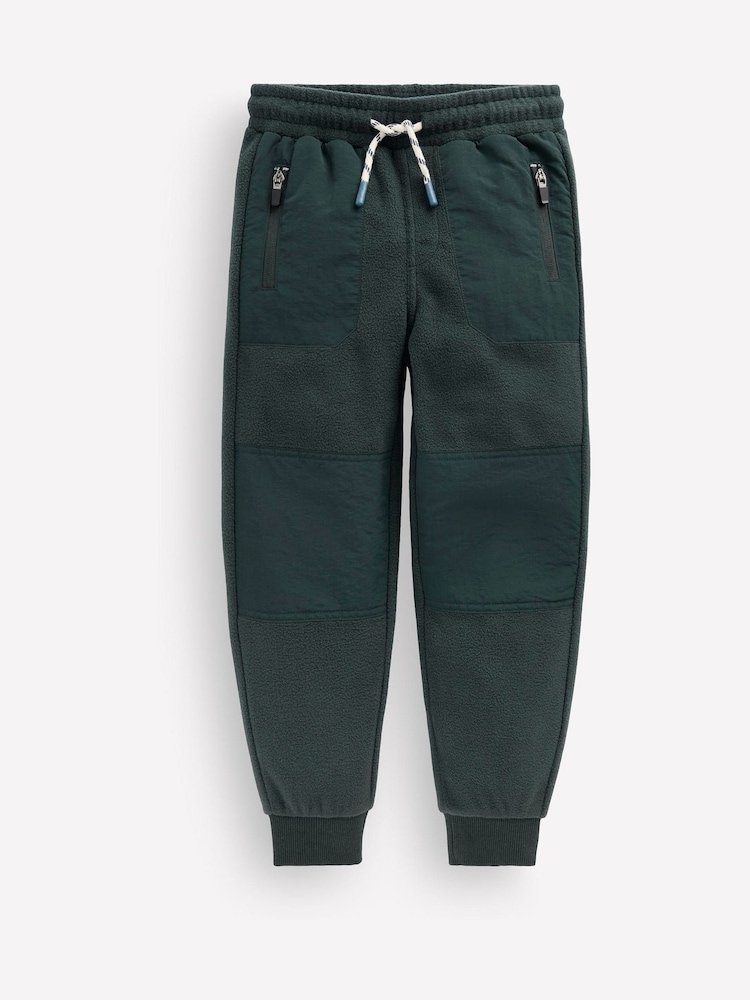Boden Green Warrior Knee Fleece Joggers - Image 1 of 3