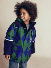 Boden Blue All-weather Waterproof Coat - Image 1 of 6