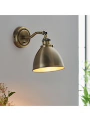 Gallery Home Antique Brass Langley Wall Light - Image 1 of 3