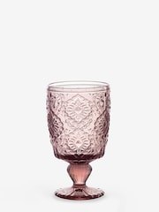 Set of 4 Pink Sophia Wine Glasses - Image 4 of 4