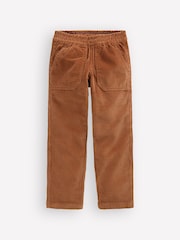 Boden Brown Pull-on Cord Trousers - Image 1 of 3