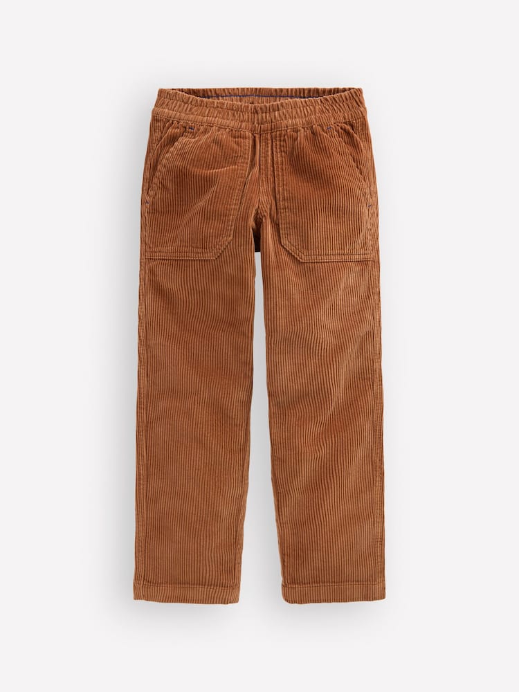 Boden Brown Pull-on Cord Trousers - Image 1 of 3
