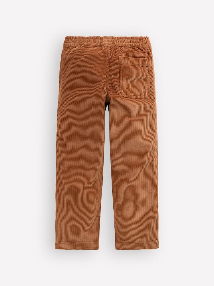 Boden Brown Pull-on Cord Trousers - Image 2 of 3