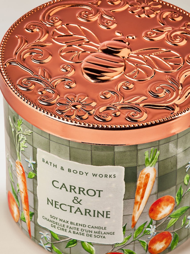 Bath & Body Works Carrot and Nectarine Candle 411g - Image 2 of 3 Bath & Body Works Carrot and Nectarine Candle 411g - Image 2 of 3