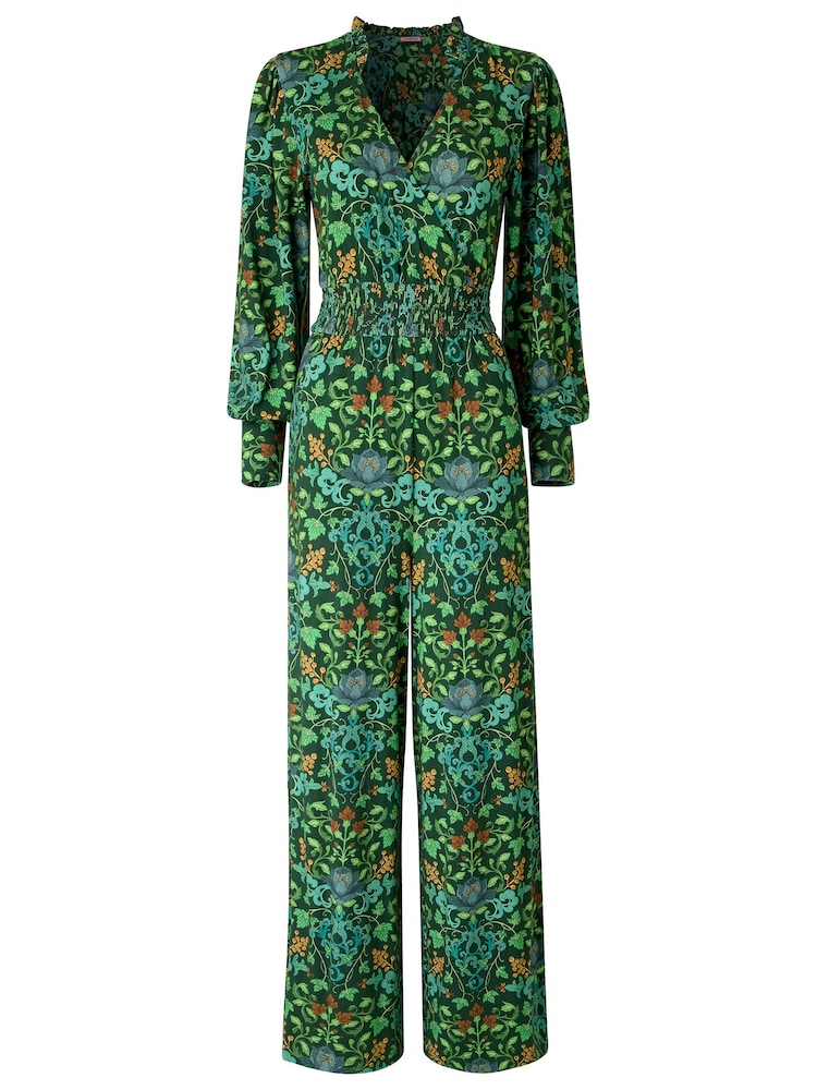 Joe Browns Green Aurelia Long Sleeve Jersey Jumpsuit - Image 5 of 5 Joe Browns Green Aurelia Long Sleeve Jersey Jumpsuit - Image 5 of 5