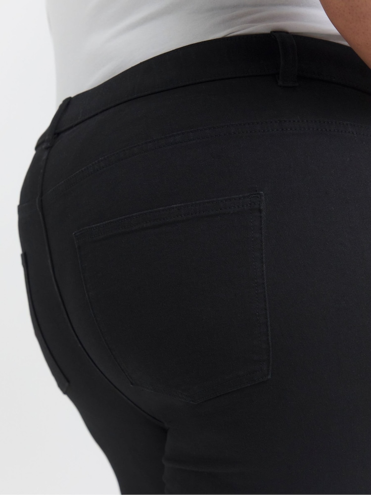 Simply Be Black 24/7 Blue Skinny Jeans - Image 4 of 4