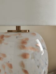 Brass Confetti Glass Table Lamp - Image 4 of 5