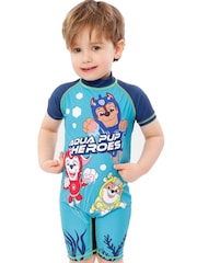 Character Silver PAW Patrol Aqua Pups Rash Suit - Image 6 of 7