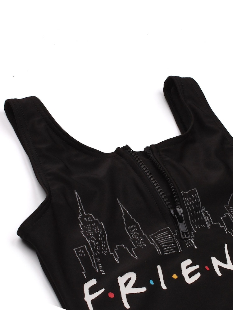 Vanilla Underground Black Friends Girls Swimsuit - Image 4 of 4