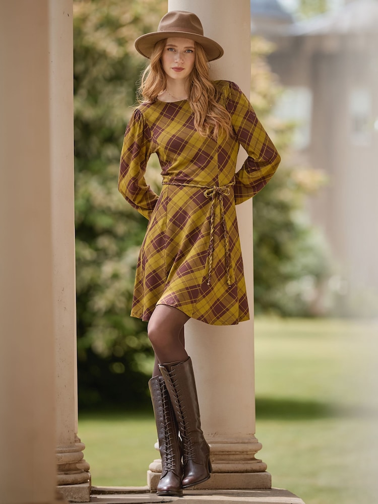 joe brown dress Buy Browns Heritage Check Jersey Mini from Next Kyrgyzstan bohemian gypsy boho dresses