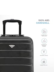 Flight Knight 45x36x20cm EasyJet Underseat 2 Wheel ABS Hard Case Cabin Carry On Hand Luggage - Image 3 of 8