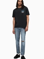 AllSaints Black Tomcat Crew Shirt - Image 3 of 7