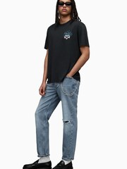 AllSaints Black Tomcat Crew Shirt - Image 4 of 7