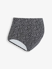 JoJo Maman Bébé Black Spot Frill Maternity Tankini Set - Image 5 of 5