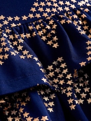 Boden Blue Cora Jersey RaRa Dress - Image 3 of 3