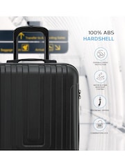 Flight Knight 55x40x20cm Ryanair Priority 8 Wheel ABS Hard Case Cabin Carry On Hand Luggage - Image 4 of 7