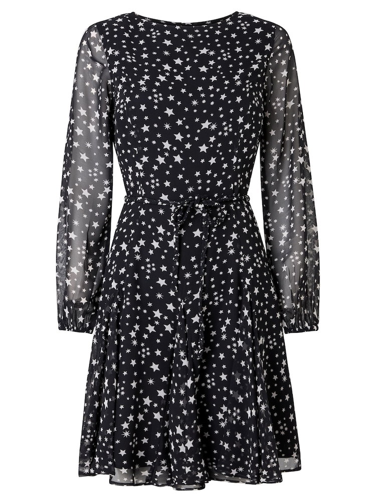 Joe Browns Black Astrid Flippy Hem Mini Dress - Image 5 of 5 Joe Browns Black Astrid Flippy Hem Mini Dress - Image 5 of 5