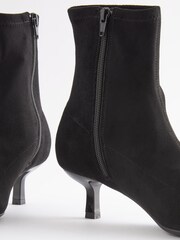 Black Forever Comfort® Ankle Sock Boots - Image 7 of 7