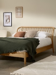 MADE.COM Oak Tacoma Bed - Image 1 of 3