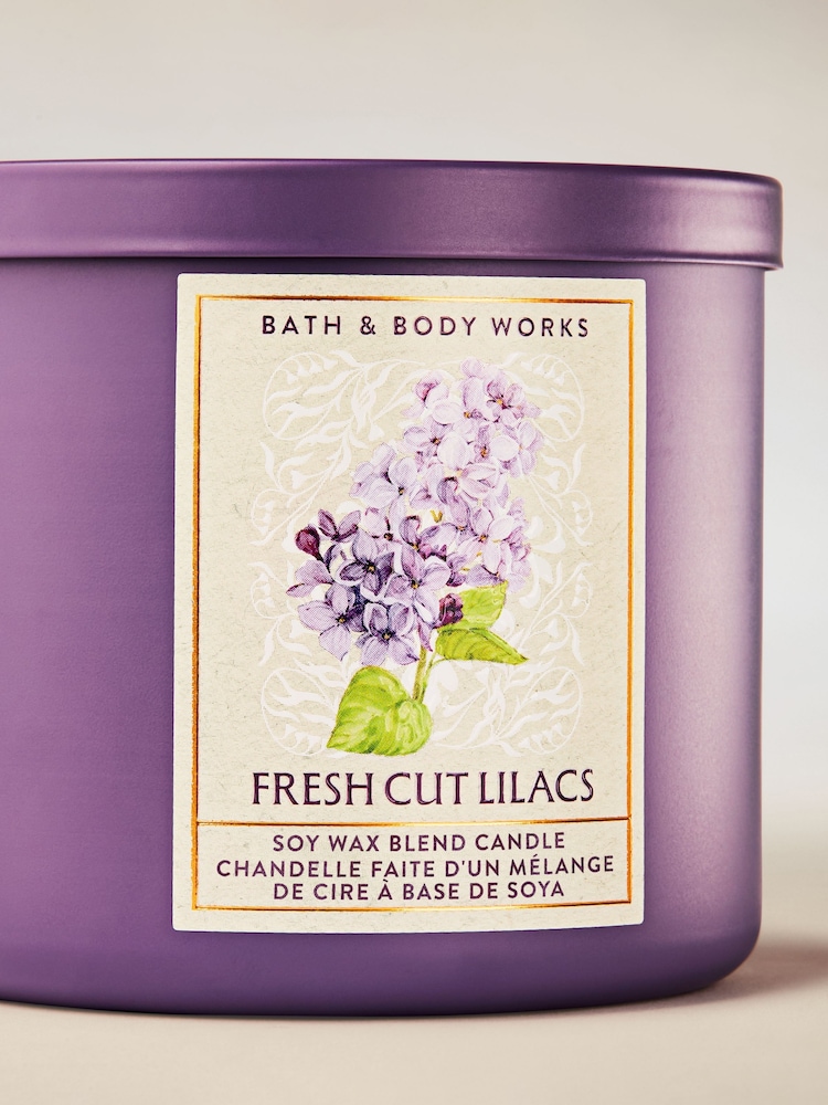 Bath & Body Works Fresh Cut Lilacs Candle 411g - Image 1 of 3 Bath & Body Works Fresh Cut Lilacs Candle 411g - Image 1 of 3