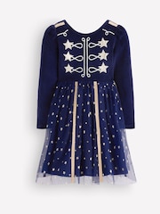 Boden Blue Aurora Appliqué Tulle Dress - Image 1 of 3