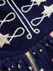 Boden Blue Aurora Appliqué Tulle Dress - Image 3 of 3
