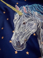 Blå - Boden langermet Superstitch T-skjorte - Bilde 3 av 3