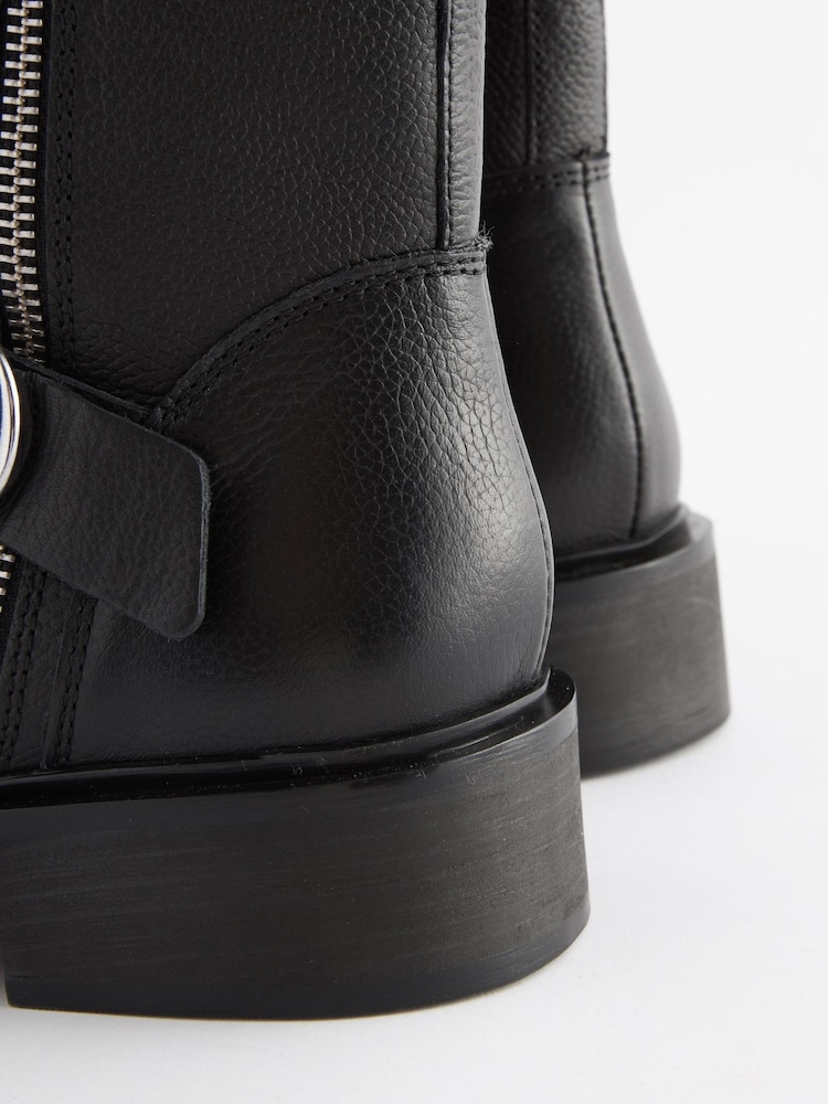 Schwarz - Forever Comfort® Biker-Stiefeletten mit D-Ring - Bild 10 von 10 Schwarz - Forever Comfort® Biker-Stiefeletten mit D-Ring - Bild 10 von 10