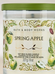 Bath & Body Works Spring Apple Single Wick Candle 227g - Image 2 of 3