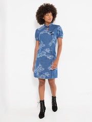 Joe Browns Jessie Denim Jacquard -minimekko - Kuva 2 / 5