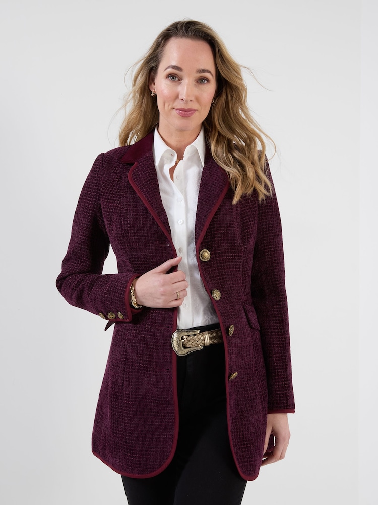 Joe Browns Red Joe's Favourite Forever Longline Jacket - Image 1 of 5 Joe Browns Red Joe's Favourite Forever Longline Jacket - Image 1 of 5