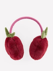 Boden Red Novelty Ear Muffs - Image 1 of 2