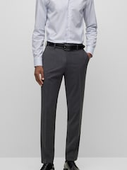Grau - BOSS, Slim-Fit-Anzughose - Bild 1 von 6