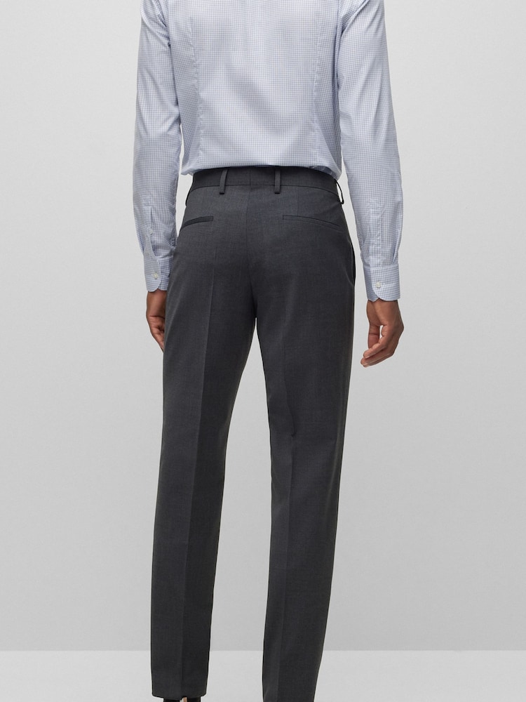 Grau - BOSS, Slim-Fit-Anzughose - Bild 2 von 6