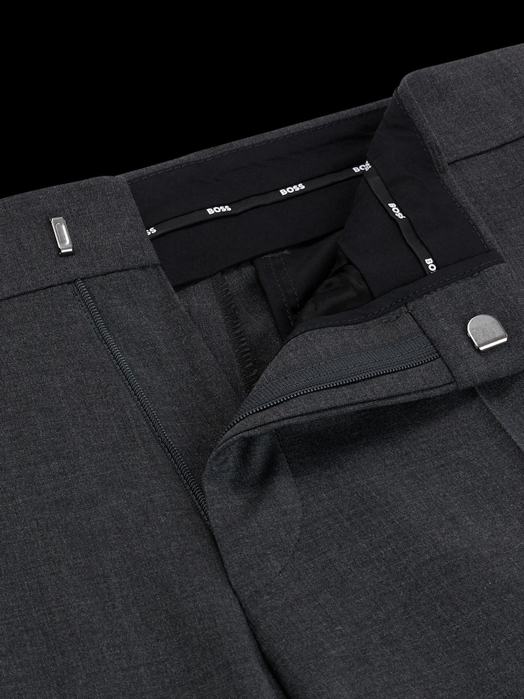 Grau - BOSS, Slim-Fit-Anzughose - Bild 6 von 6