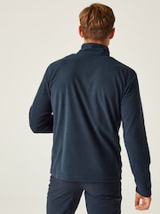 Regatta Navy Blue Mens Thompson Lightweight Half Zip Fleece - Image 2 of 7