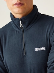 Regatta Navy Blue Mens Thompson Lightweight Half Zip Fleece - Image 4 of 7