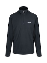 Regatta Navy Blue Mens Thompson Lightweight Half Zip Fleece - Image 6 of 7