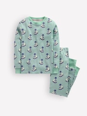 Boden Green Snug Glow-In-The-Dark Pyjamas - Image 1 of 3