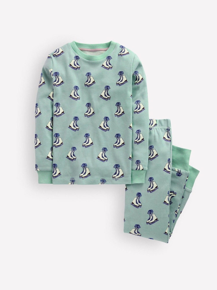 Boden Green Snug Glow-In-The-Dark Pyjamas - Image 1 of 3 Boden Green Snug Glow-In-The-Dark Pyjamas - Image 1 of 3