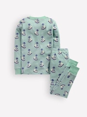 Boden Green Snug Glow-In-The-Dark Pyjamas - Image 2 of 3