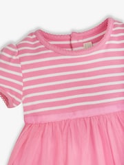JoJo Maman Bébé Pink Bunny Tulle Party Dress - Image 4 of 5