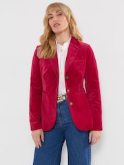 Joe Browns Pink Magnificent Moleskin Blazer Jacket - Image 1 of 6