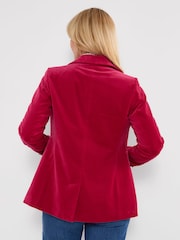 Joe Browns Pink Magnificent Moleskin Blazer Jacket - Image 4 of 6