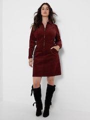 Joe Browns Betsy Zip Front Cord Dress - Պատկեր 2 5-ից
