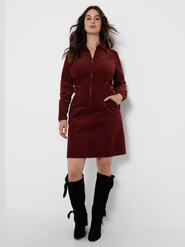 Joe Browns Betsy Zip Front Cord Dress - Պատկեր 2 5-ից