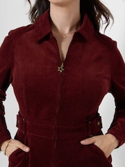 Joe Browns Betsy Zip Front Cord Dress - Պատկեր 3 5-ից
