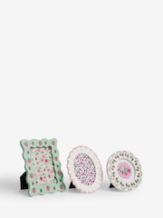 Cath Kidston White/Pink Frames Set 3 - Image 4 of 4